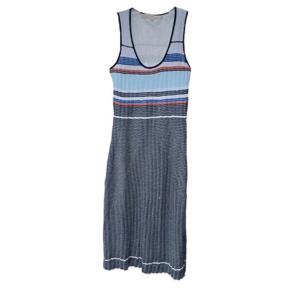 Rachel Roy | New Striped Textured Rib Knit Sleeveless Knee Length Dress, Small - Picture 1 of 8